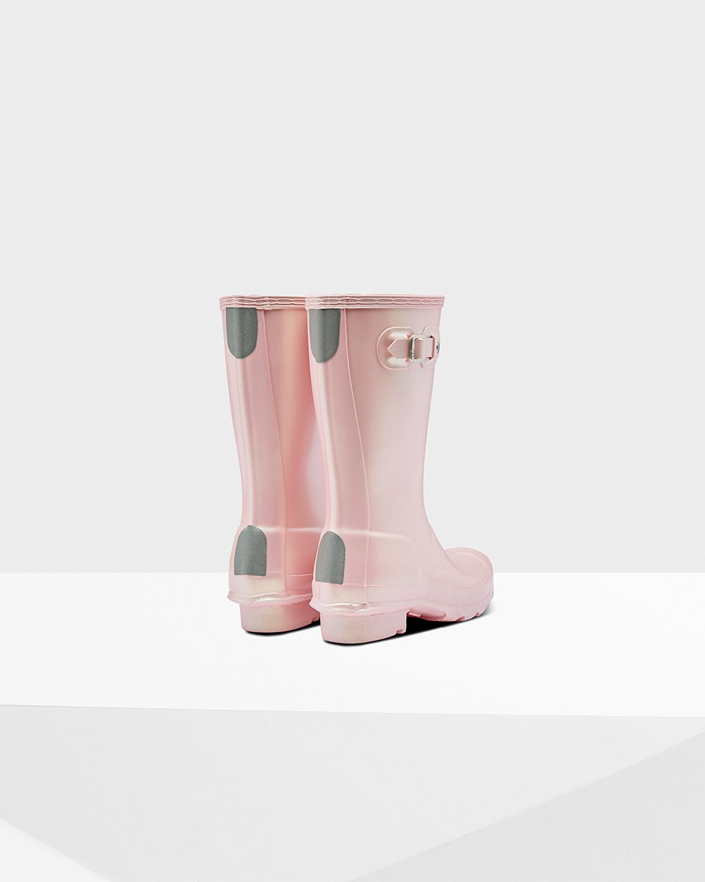 Kids Rain Boots - Hunter Original Big Nebula (60IWTCUMO) - Pink